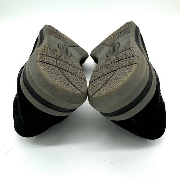 Earth Origins Black Suede Slip On Comfort loafers - Britt - Picture 8 of 8